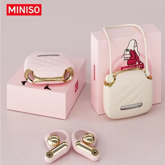 MINISO Open Wireless Bluetooth Headset Earphones - Picture 1 of 8